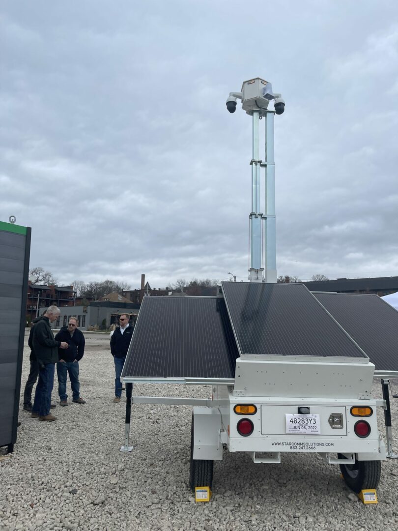 Solar Surveillance Towers (SST) Services | Waste Solutions of Iowa