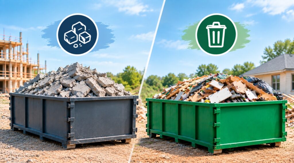 Concrete vs. Mixed-Debris Dumpsters: Which One Is Right for Your Project?